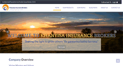 Desktop Screenshot of khanyisabrokers.co.za